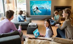 Как рассчитать расстояние от проектора до экрана